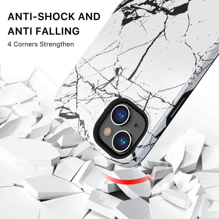 MyBat Pro Fuse Series MagSafe Case for Apple iPhone 14 Plus - Cracked Marble - RIP14MCSD5MM011-3.jpg