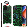 MyBat Pro Fuse Series MagSafe Case for Apple iPhone 14 Plus - Green Leopard