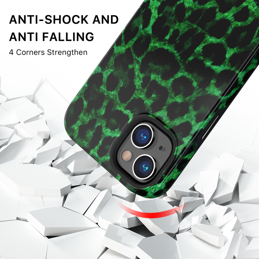 MyBat Pro Fuse Series MagSafe Case for Apple iPhone 14 Plus - Green Leopard - RIP14MCSD5MM017-3.jpg