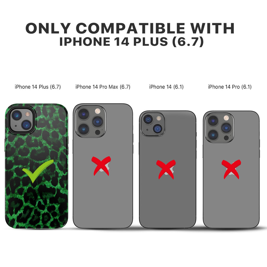 MyBat Pro Fuse Series MagSafe Case for Apple iPhone 14 Plus - Green Leopard - RIP14MCSD5MM017-8.jpg