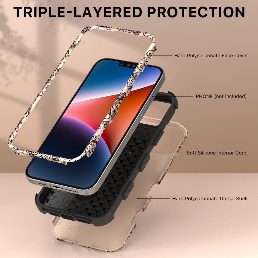 MyBat Pro TUFF Series Case for Apple iPhone 14 Plus - Leaf Clover - RIP14MCSE1TA197-4.jpg