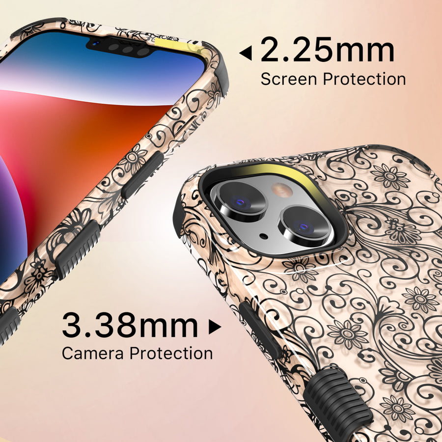 MyBat Pro TUFF Series Case for Apple iPhone 14 Plus - Leaf Clover - RIP14MCSE1TA197-8.jpg