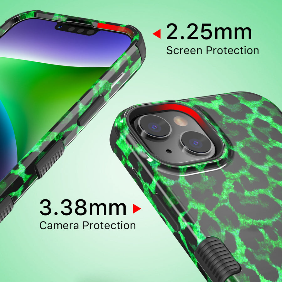 MyBat Pro TUFF Series Case for Apple iPhone 14 Plus - Green Leopard - RIP14MCSE1TM187-8.jpg