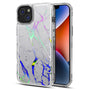 MyBat Pro TUFF Kleer Hybrid Case for Apple iPhone 14 Plus - White Marbling / Electroplating Silver - RIP14MCSE4TM201-2.jpg