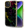 MyBat Pro TUFF Kleer Hybrid Case for Apple iPhone 14 Plus - Black Marbling / Electroplating Gold - RIP14MCSE4TM204-2.jpg