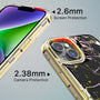 MyBat Pro TUFF Kleer Hybrid Case for Apple iPhone 14 Plus - Black Marbling / Electroplating Gold - RIP14MCSE4TM204-8.jpg