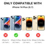 MyBat Pro TUFF Kleer Hybrid Case for Apple iPhone 14 Plus - Black Marbling / Electroplating Gold - RIP14MCSE4TM204-9.jpg