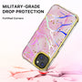 MyBat Pro TUFF Kleer Hybrid Case for Apple iPhone 14 Plus - Pink Marbling / Electroplating Gold - RIP14MCSE4TM205-5.jpg