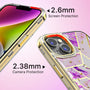 MyBat Pro TUFF Kleer Hybrid Case for Apple iPhone 14 Plus - Electroplated Purple Marble / Electroplating Gold - RIP14MCSE4TM252-8.jpg