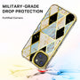 MyBat Pro TUFF Kleer Hybrid Case for Apple iPhone 14 Plus - Electroplated Blue Marble / Electroplating Gold - RIP14MCSE4TM254-5.jpg
