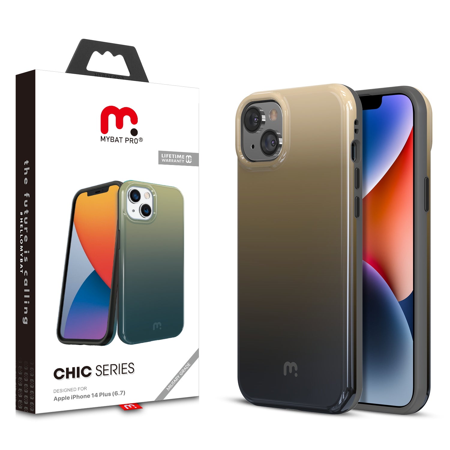MyBat Pro Chic Series Case for Apple iPhone 14 Plus - Shadow