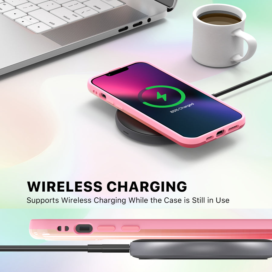 MyBat Pro Chic Series Case for Apple iPhone 14 Plus - Bubblegum - RIP14MCSFSSM413-6.jpg