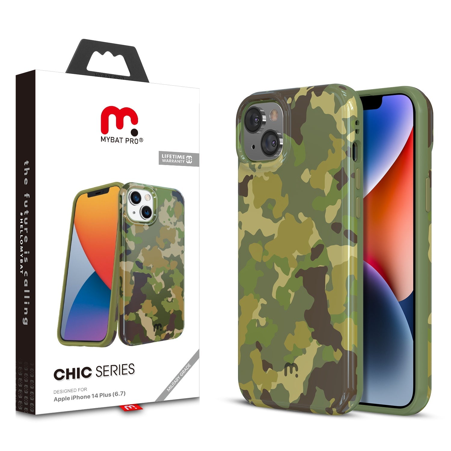 MyBat Pro Chic Series Case for Apple iPhone 14 Plus - Desert Camo