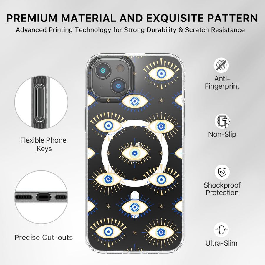 MyBat Pro Mood Series MagSafe Case for Apple iPhone 14 Plus - Evil Eye - RIP14MCSFSSM502-7.jpg