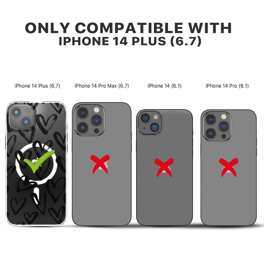 MyBat Pro Mood Series MagSafe Case for Apple iPhone 14 Plus - Black Hearts - RIP14MCSFSSM503-8.jpg
