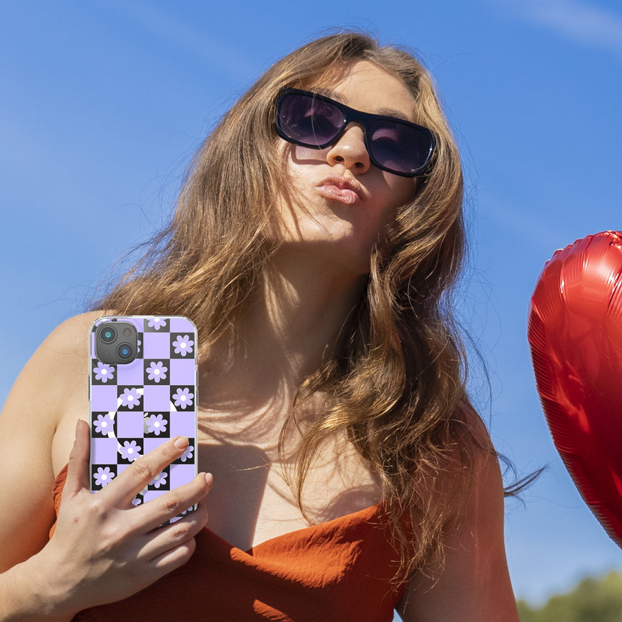 MyBat Pro Mood Series MagSafe Case for Apple iPhone 14 Plus - Retro Purple Floral - RIP14MCSFSSM510-6.jpg