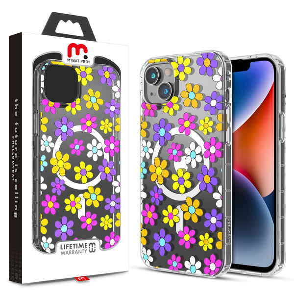 MyBat Pro Mood Series MagSafe Case for Apple iPhone 14 Plus - Multi Color Daisy - RIP14MCSFSSM511-1.jpg