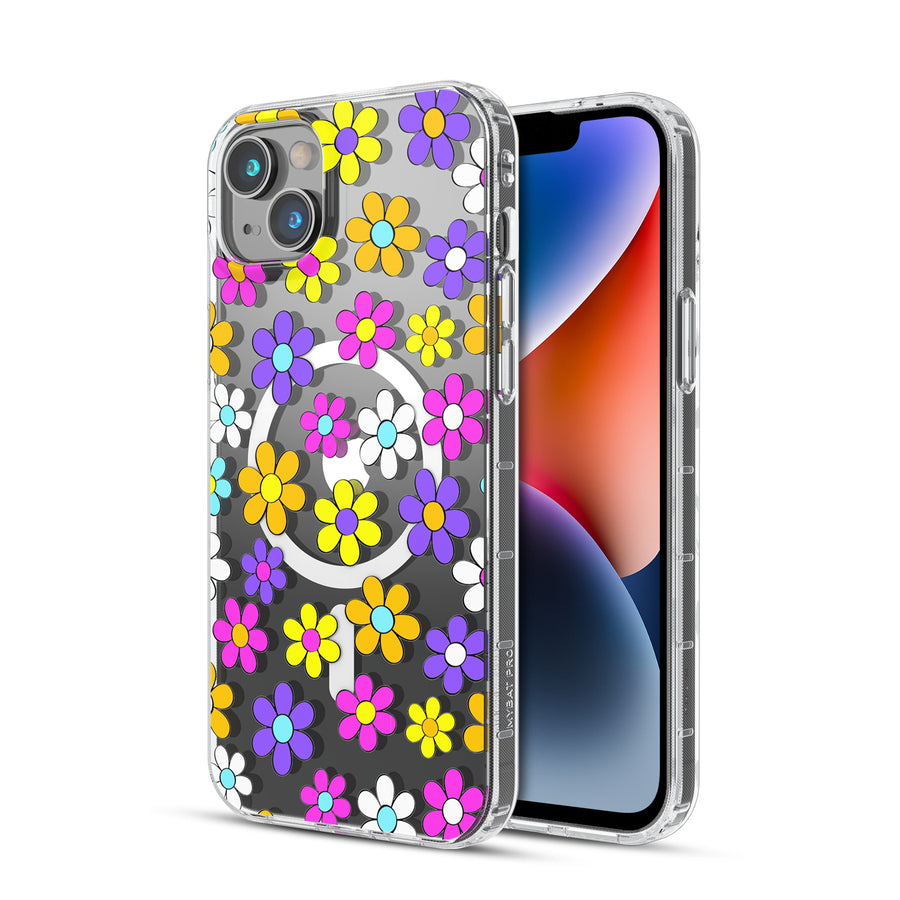 MyBat Pro Mood Series MagSafe Case for Apple iPhone 14 Plus - Multi Color Daisy - RIP14MCSFSSM511-2.jpg