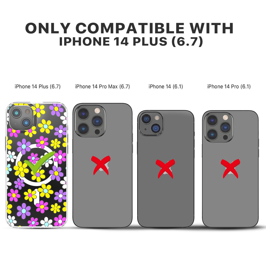 MyBat Pro Mood Series MagSafe Case for Apple iPhone 14 Plus - Multi Color Daisy - RIP14MCSFSSM511-8.jpg