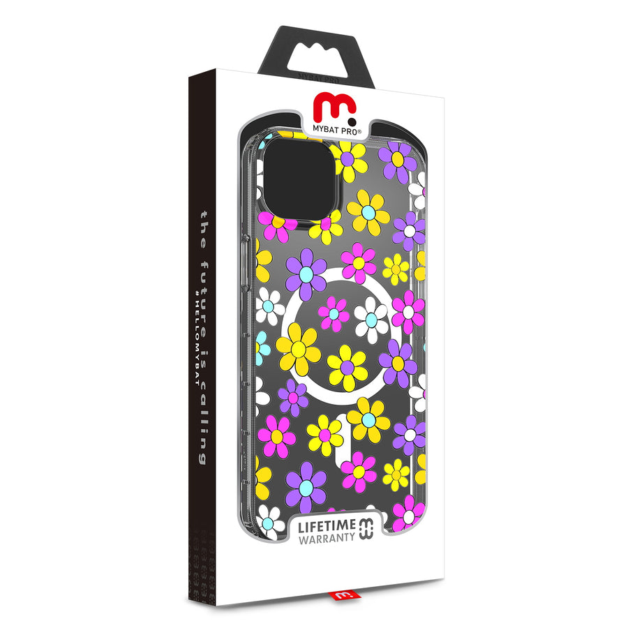 MyBat Pro Mood Series MagSafe Case for Apple iPhone 14 Plus - Multi Color Daisy - RIP14MCSFSSM511-9.jpg