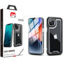 MyBat Pro Lux Series Case with Tempered Glass for Apple iPhone 14 Plus - Black
