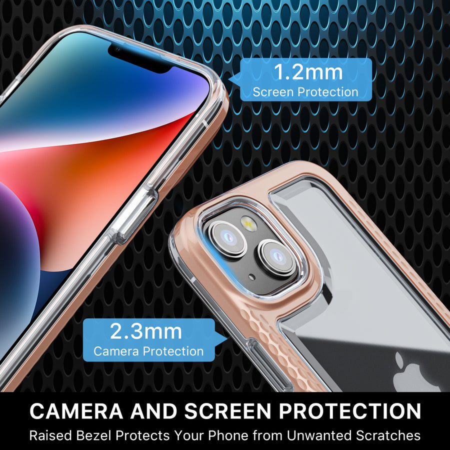 MyBat Pro Lux Series Case with Tempered Glass for Apple iPhone 14 Plus - Rose Gold - RIP14MCSG5TS003-4.jpg