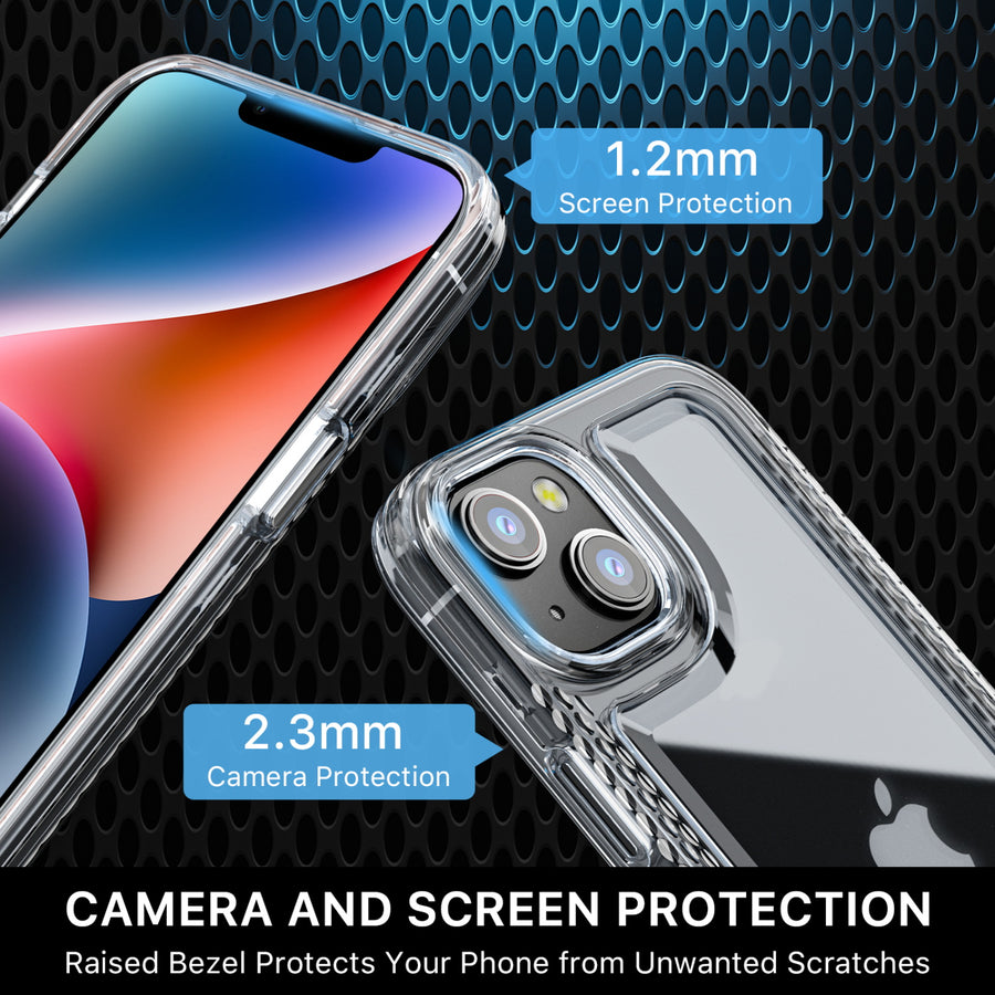 MyBat Pro Lux Series Case with Tempered Glass for Apple iPhone 14 Plus - Clear - RIP14MCSG5TT001-4.jpg