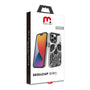 MyBat Pro Skullcap Hybrid Protector Cover for Apple iPhone 14 Plus - Silver Plating / Black - RIP14MCSSLCC101-8.jpg