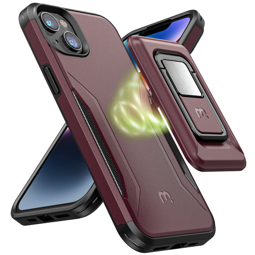 MyBat Pro Antimicrobial Stealth Series MagKick for Apple iPhone 14 Plus - Plum / Black - RIP14MCSSMKS003-2.jpg
