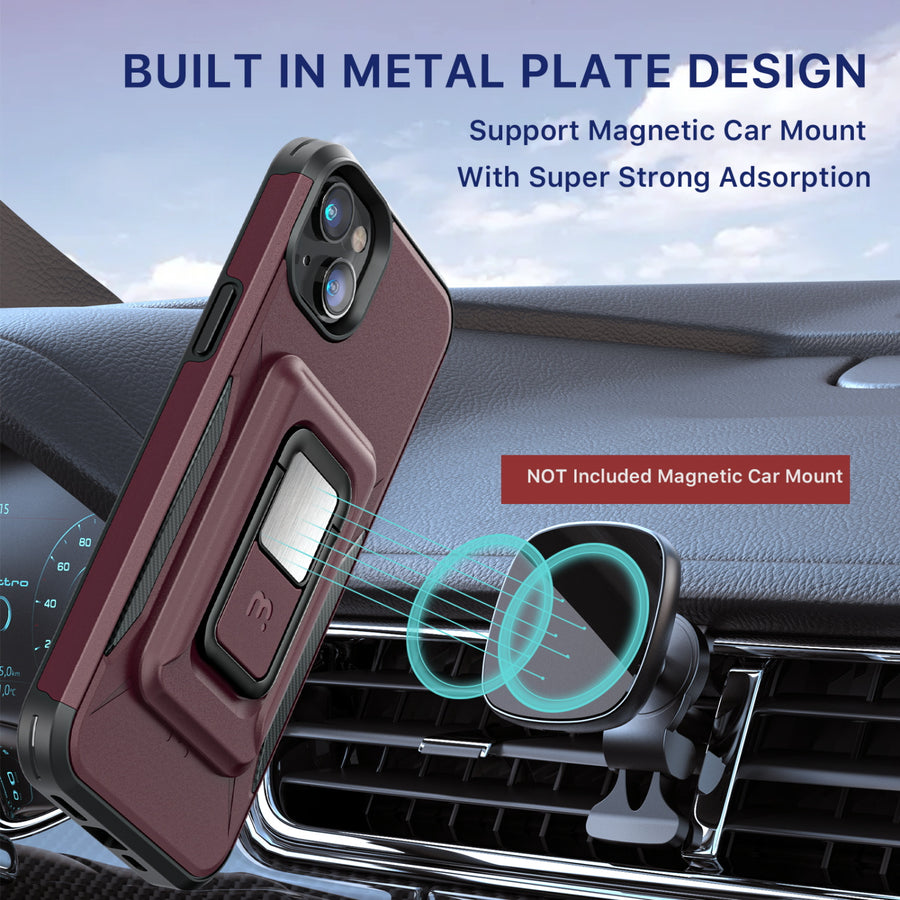 MyBat Pro Antimicrobial Stealth Series MagKick for Apple iPhone 14 Plus - Plum / Black - RIP14MCSSMKS003-4.jpg