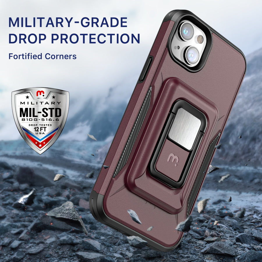 MyBat Pro Antimicrobial Stealth Series MagKick for Apple iPhone 14 Plus - Plum / Black - RIP14MCSSMKS003-5.jpg