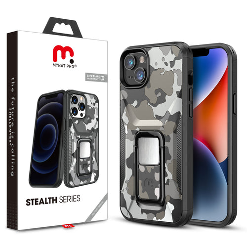 MyBat Pro Stealth Series (with Stand) for Apple iPhone 14 Plus - Black Camo / Black - RIP14MCSSTSM001-1.jpg