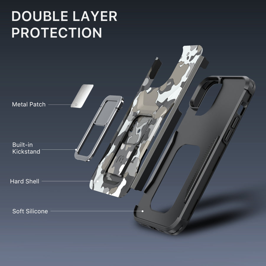 MyBat Pro Stealth Series (with Stand) for Apple iPhone 14 Plus - Black Camo / Black - RIP14MCSSTSM001-3.jpg