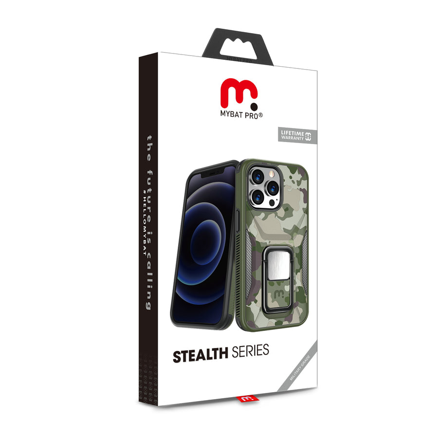 MyBat Pro Stealth Series (with Stand) for Apple iPhone 14 Plus - Army Green Camo / Black - RIP14MCSSTSM004-9.jpg