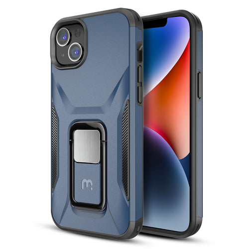 MyBat Pro Antimicrobial Stealth Series (with Stand) for Apple iPhone 14 Plus - Blue / Black - RIP14MCSSTSS002-2.jpg
