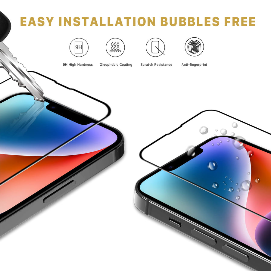 MyBat Pro Full Coverage Tempered Glass Screen Protector for Apple iPhone 14 Plus / 13 Pro Max - Black - RIP14MSC85A-6.jpg