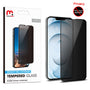 MyBat Pro Privacy Full Coverage Tempered Glass Screen Protector for Apple iPhone 14 Plus / 13 Pro Max - Black