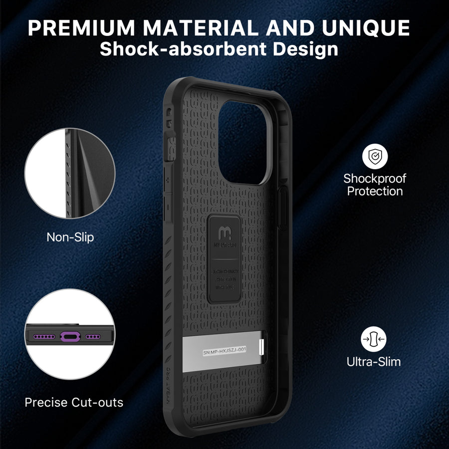 MyBat Pro Beyonder Series Case with Tempered Glass with Kickstand for Apple iPhone 14 Pro - Black - RIP14PCSAMBS001-4.jpg