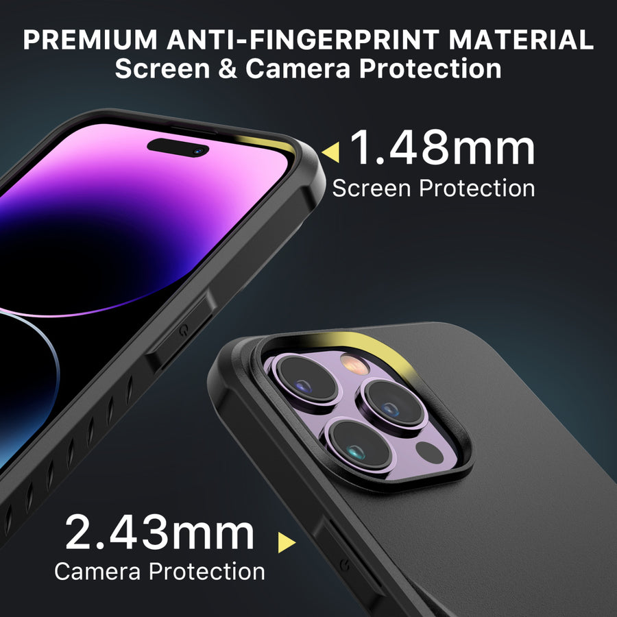 MyBat Pro Beyonder Series Case with Tempered Glass with Kickstand for Apple iPhone 14 Pro - Black - RIP14PCSAMBS001-5.jpg