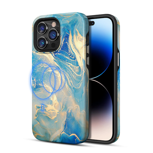 MyBat Pro Fuse Series MagSafe Case for Apple iPhone 14 Pro - Ocean Marble - RIP14PCSD5MM010-2.jpg