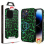MyBat Pro Fuse Series MagSafe Case for Apple iPhone 14 Pro - Green Leopard