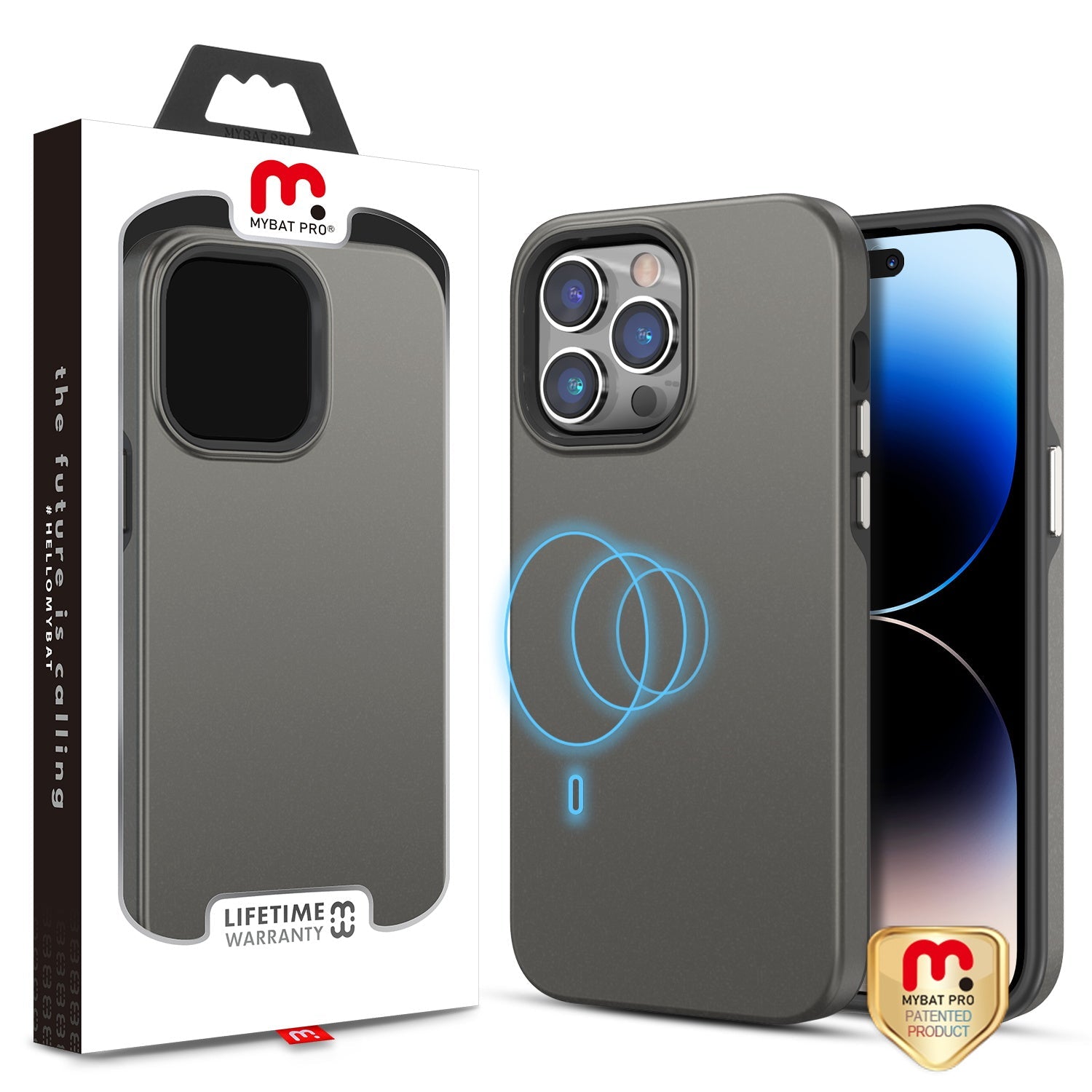 MyBat Pro Fuse Series MagSafe Case for Apple iPhone 14 Pro - Gunmetal