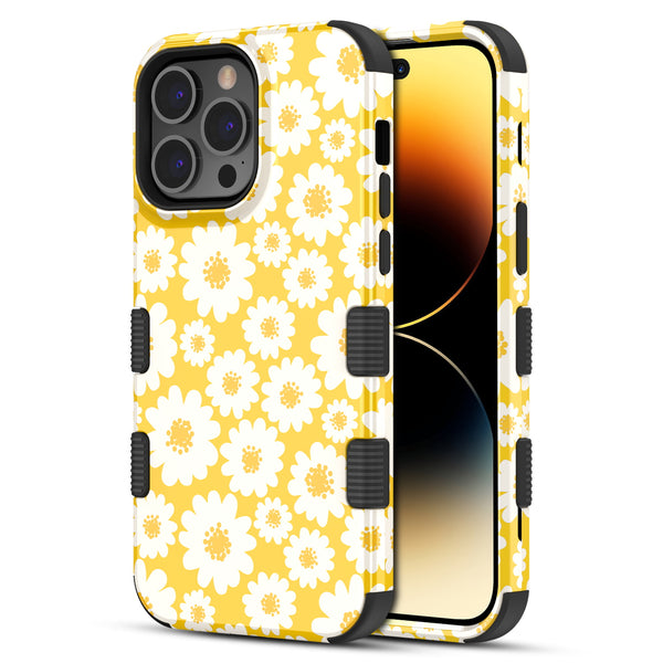 MyBat Pro TUFF Series Case for Apple iPhone 14 Pro - Yellow Daisy - RIP14PCSE1TM188-2.jpg