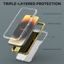 MyBat Pro TUFF Kleer Hybrid Case for Apple iPhone 14 Pro - Black Marbling / Electroplating Gold - RIP14PCSE4TM204-4.jpg