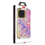 MyBat Pro TUFF Kleer Hybrid Case for Apple iPhone 14 Pro - Pink Marbling / Electroplating Gold - RIP14PCSE4TM205-10.jpg