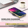 MyBat Pro TUFF Kleer Hybrid Case for Apple iPhone 14 Pro - Pink Marbling / Electroplating Gold - RIP14PCSE4TM205-7.jpg
