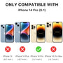 MyBat Pro TUFF Kleer Hybrid Case for Apple iPhone 14 Pro - Electroplated Blue Marble / Electroplating Gold - RIP14PCSE4TM254-9.jpg