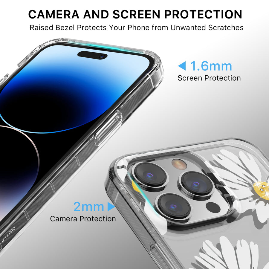 MyBat Pro Mood Series Case (with Diamonds) for Apple iPhone 14 Pro - Happy - RIP14PCSFSSD150-4.jpg
