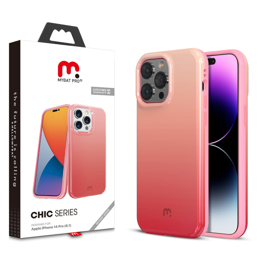 MyBat Pro Chic Series Case for Apple iPhone 14 Pro - Bubblegum