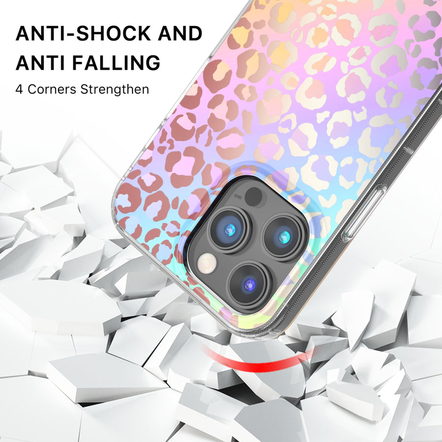 MyBat Pro Mood Series MagSafe Case for Apple iPhone 14 Pro - Holographic Leopard - RIP14PCSFSSM501-3.jpg